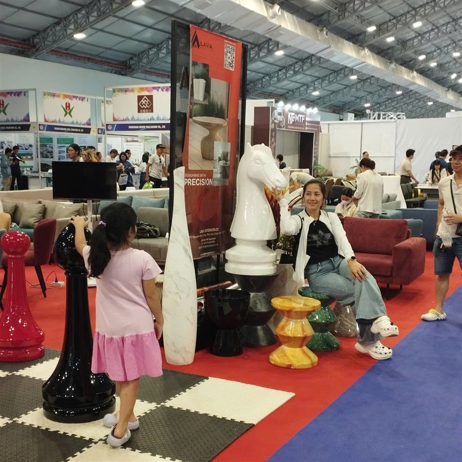 LAVA booth at VietBuild SKY EXPO, August 2026
