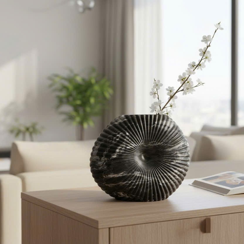 AS-05 - Fluted Shell Vase