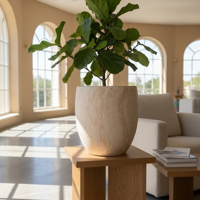 PL-01 - Round Planter