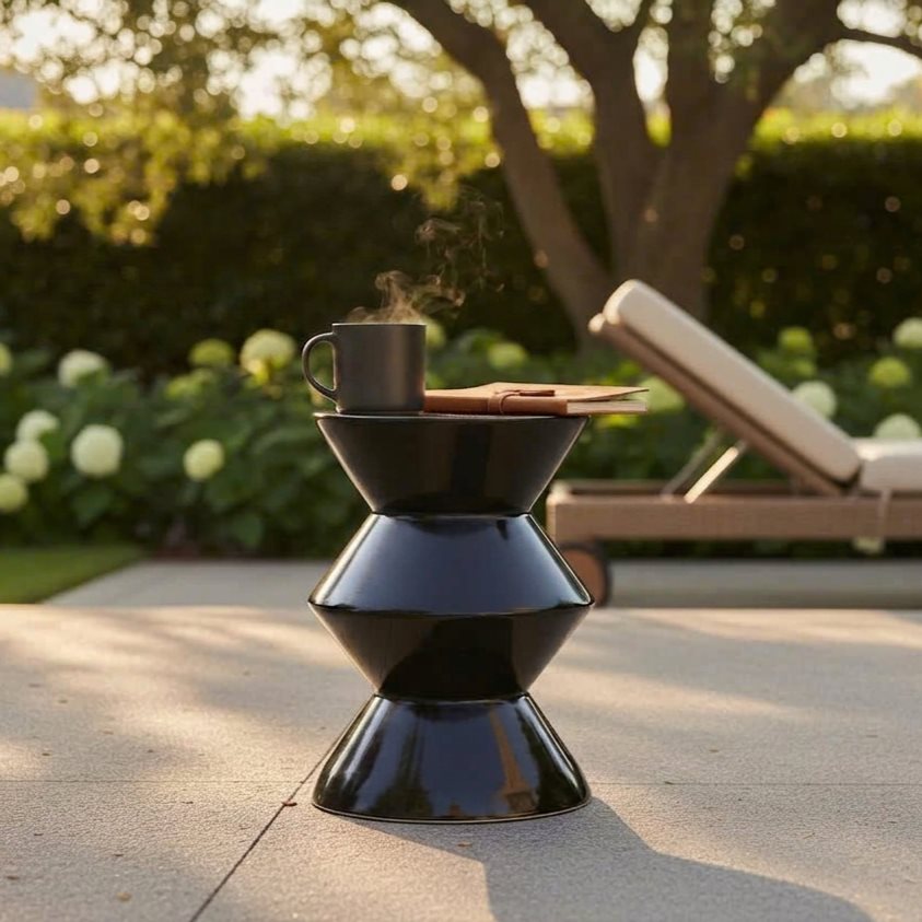 TS-09 - Ringed Hourglass Stool